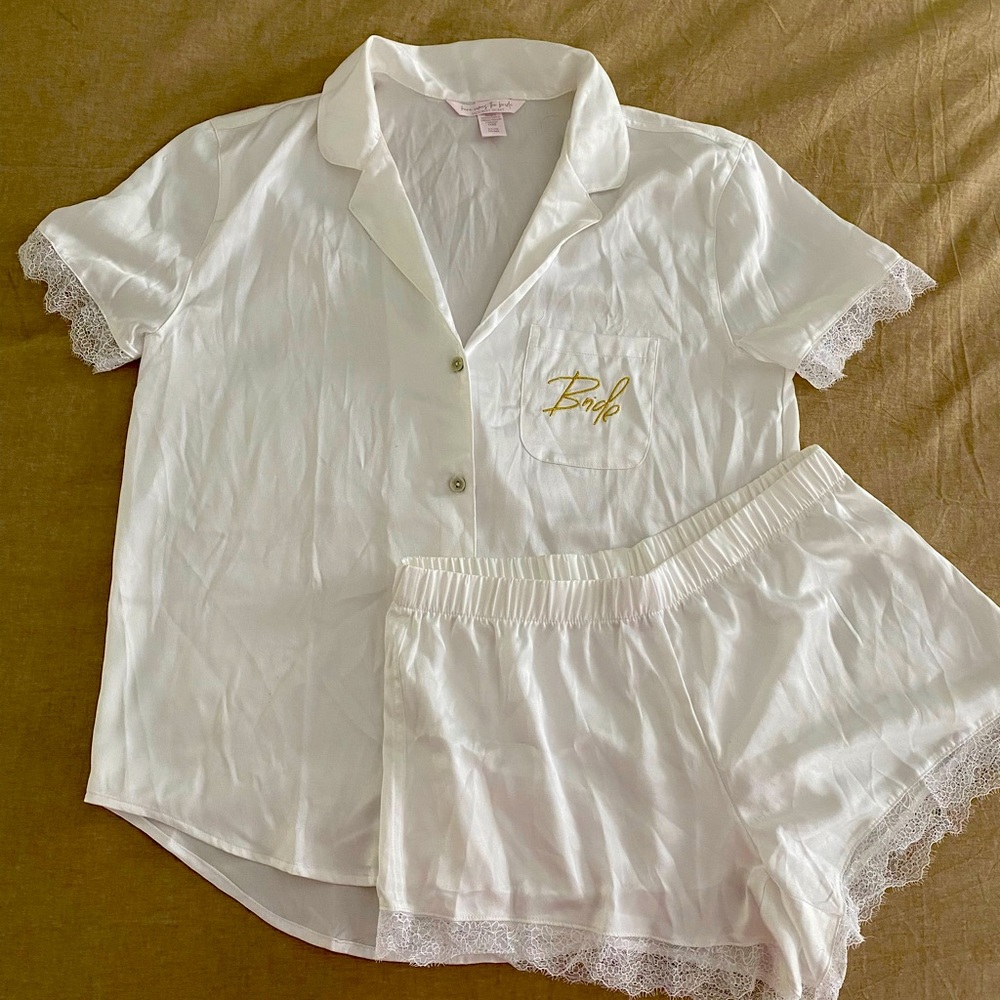 Victori Secret Bride Silk Pajamas
